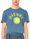Diesel Αντρικό T-shirt A086820GRAI 87P INDIGO BLUE