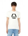 Diesel Αντρικό T-shirt A096740CATM 141 OFF WHITE