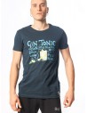 Paco&Co Αντρικό T-shirt (GIN TONIC) 2331065 Navy